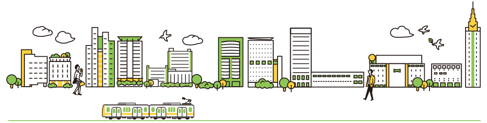 新宿南口エリア背景